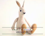 bunny soft toy sewing pattern