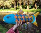 Salmon of Knowledge  - sewing pattern - Craft project - instant download pdf