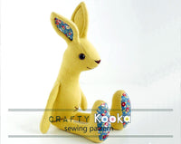 easter bunny sewing pattern