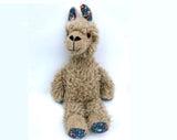 Alpaca plushie stuffed toy sewing pattern