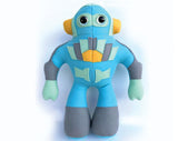 B-Movie Retro Robot  - Soft toy sewing pattern - instant download pdf