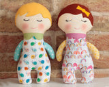 Baby Dolly  - Soft toy sewing pattern - instant download pdf