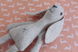 Stuffed bunny sewing pattern