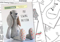 Easter bunny sewing pattern instructions