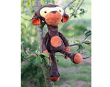 Monkey  - Soft toy sewing pattern - instant download pdf