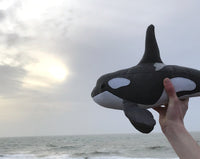 Orca Whale - Soft toy sewing pattern - instant download pdf